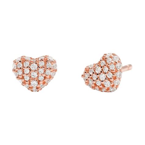 michael kors stud earrings cheap|michael kors silver heart earrings.